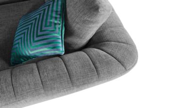 2.5-seat armless sofa, left armrest image number 2