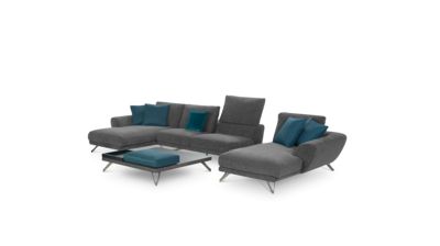 2.5-seat armless sofa, left armrest image number 1