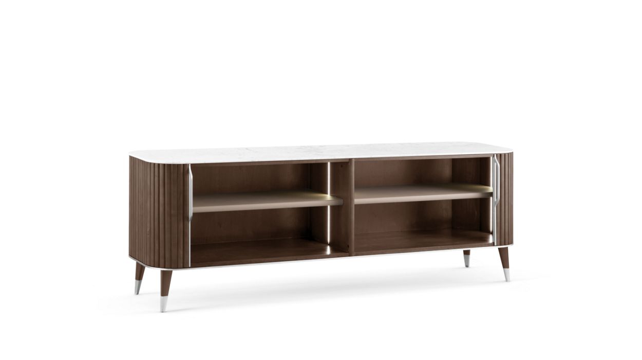 Sideboard with 2 sliding doors image number 2