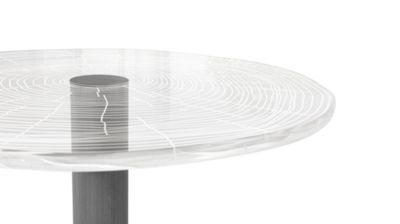 pedestal table - h.70 image number 1