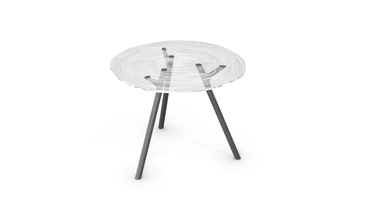 dining table - d.100cm image number 1