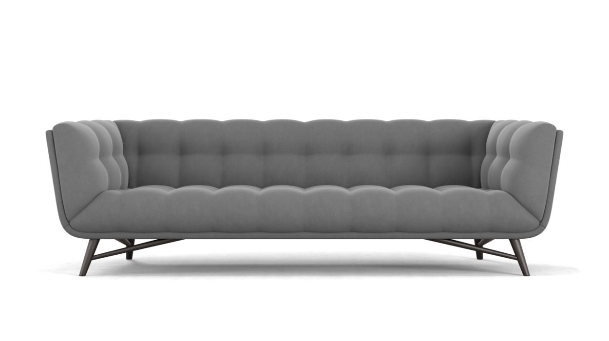 large 3-seat sofa - Cabaret fabric image number 3