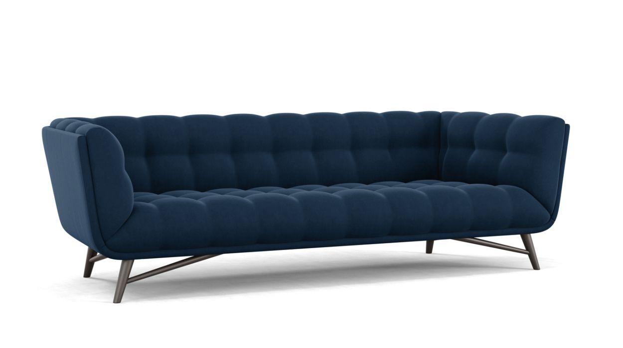 large 3-seat sofa - Cabaret fabric image number 0