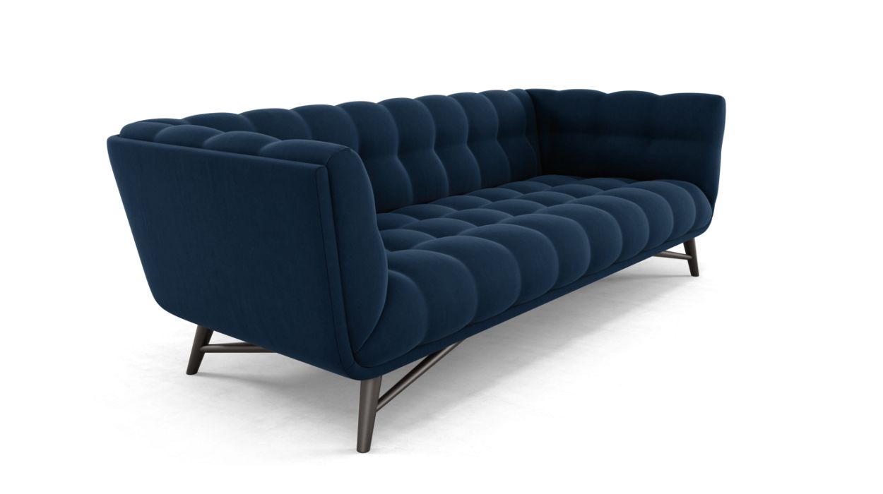 large 3-seat sofa - Cabaret fabric image number 1