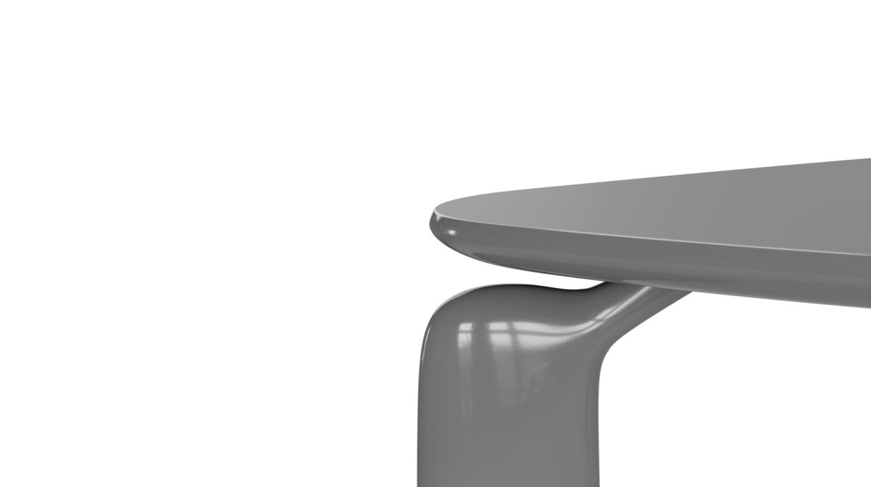 Triangular dining table / desk image number 2