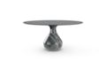 round dining table - glossy bardiglio thumb image number 01