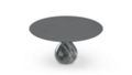 round dining table - glossy bardiglio thumb image number 11