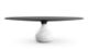 oval dining table - carrare