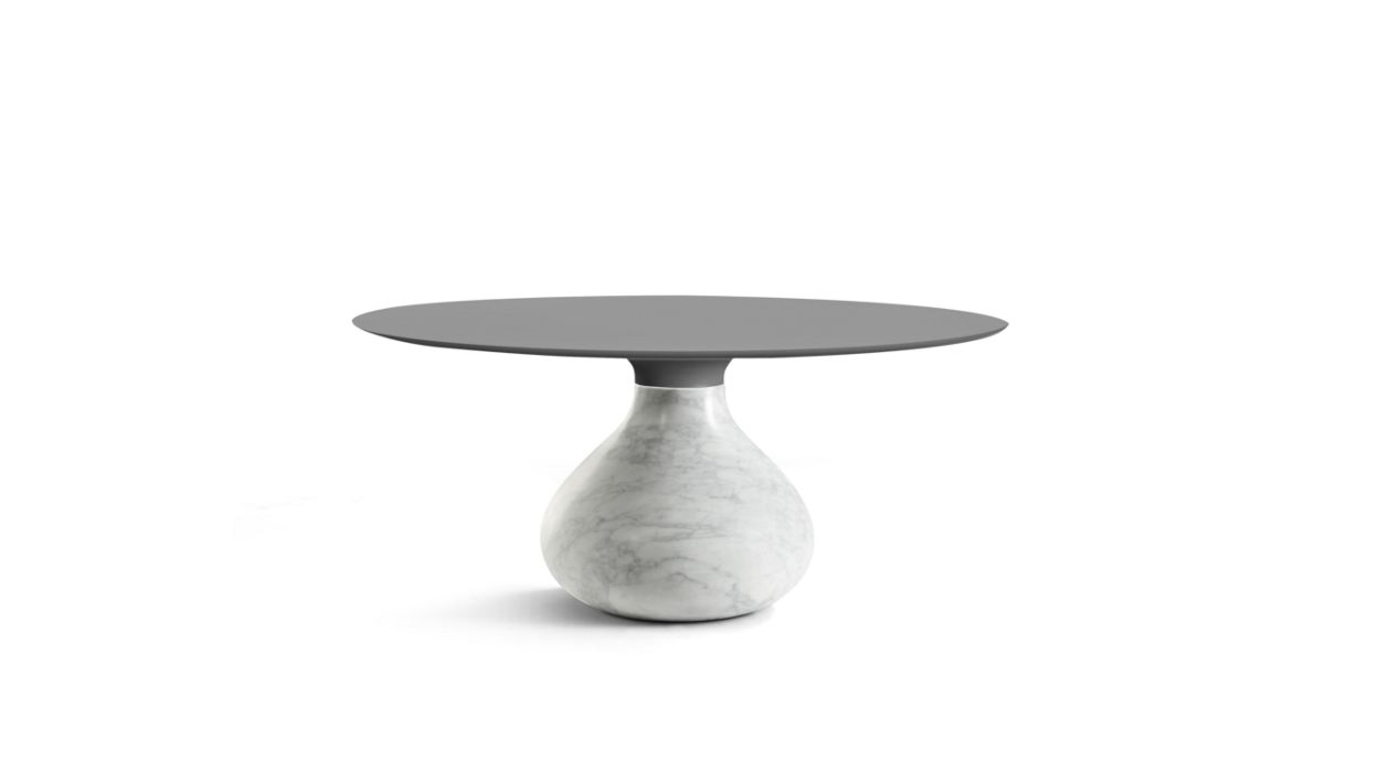 cocktail table - matte carrare image number 0