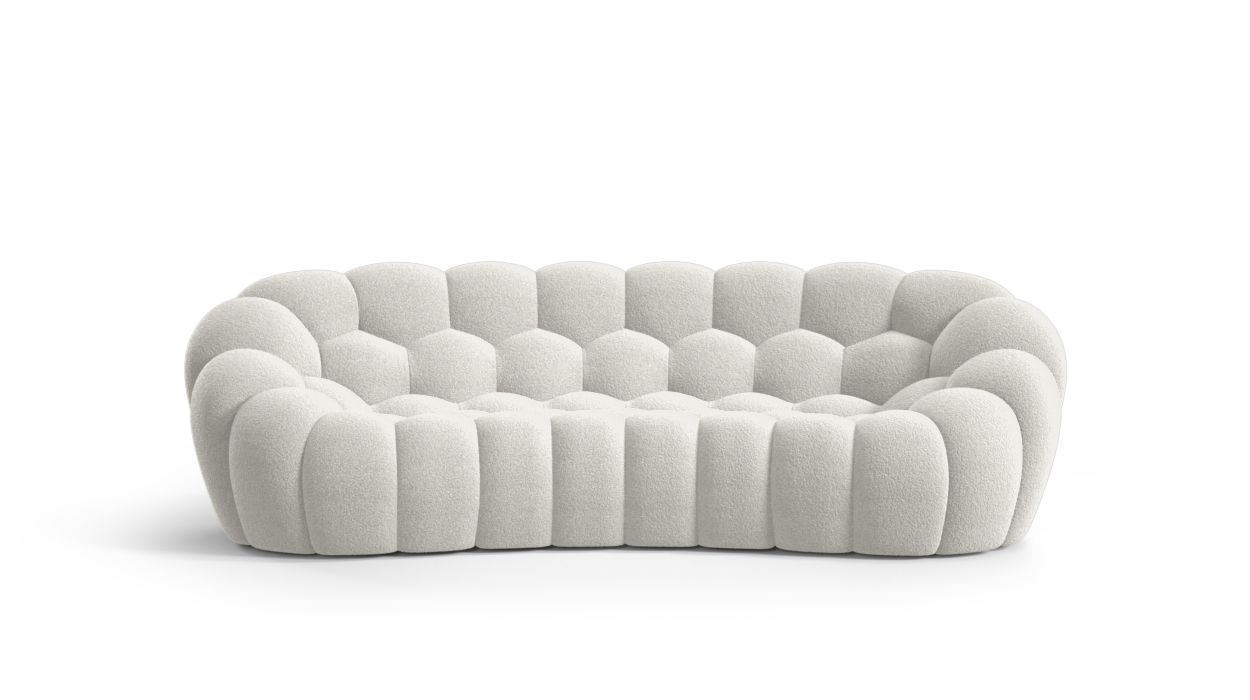 curved 3-4 seat sofa image number 2