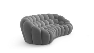 Curved 3/4-seat sofa  image number 1