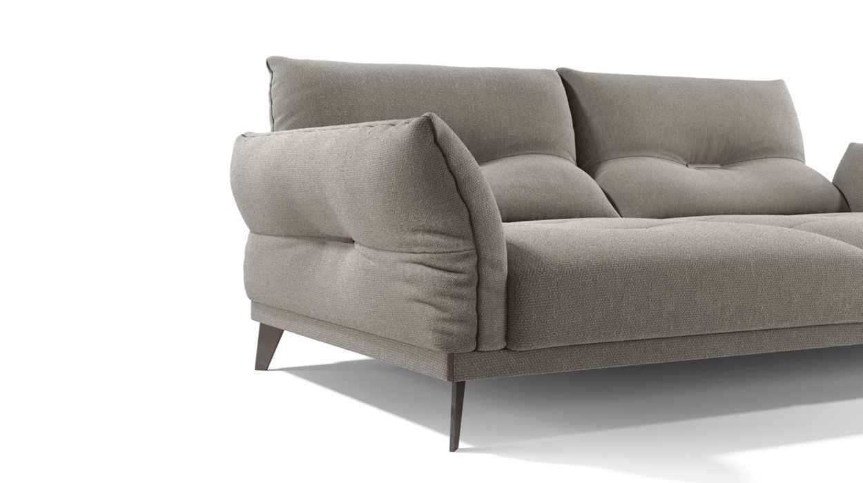 Großes 3-Sitzer Sofa - Stoff Urban image number 2