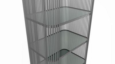 Columna - sobres cristal ahumado noise n&uacute;mero de imagen 1