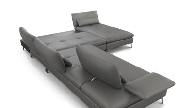 3-seat 1-arm unit, right arm image number 1