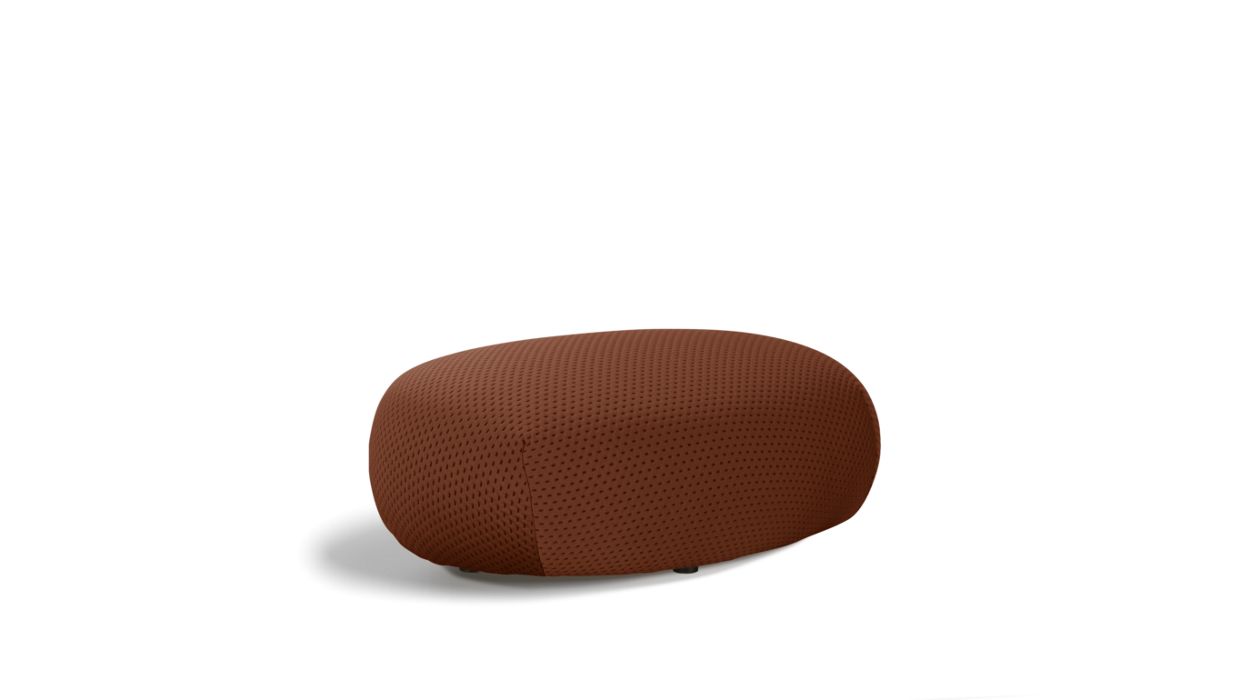 Small oval ottoman image number 0