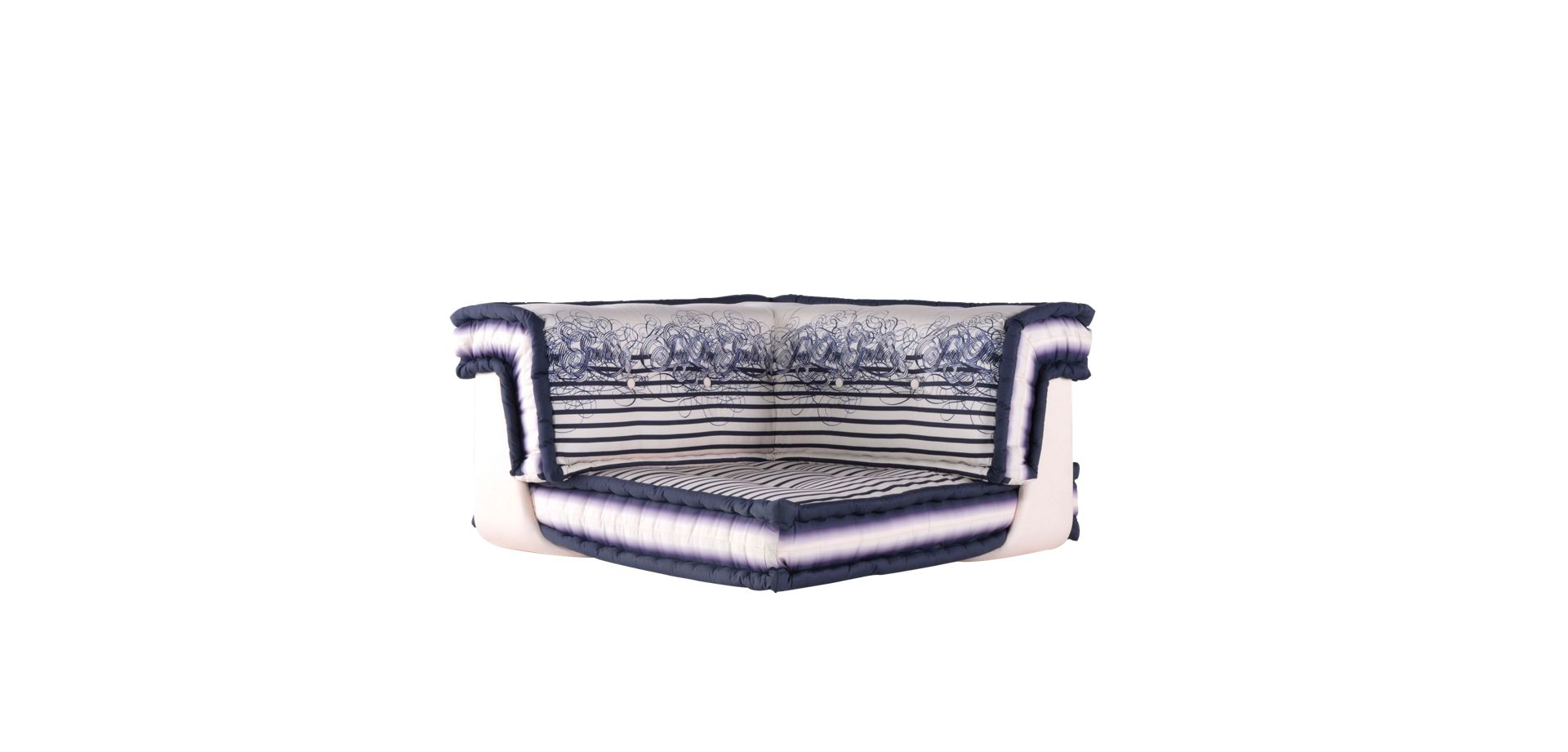Canapé composable tissu "Couture" Jean-Paul Gaultier image number 4