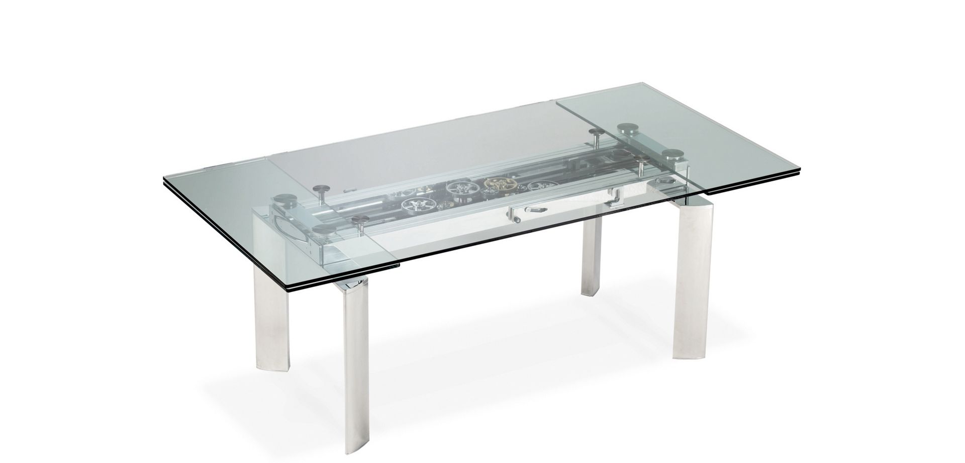dining table (anodised black aluminium) image number 1