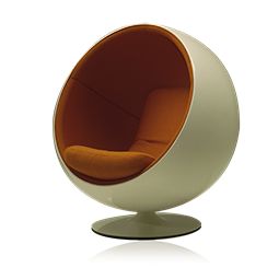 BALL CHAIR AND PASTILLI ARMCHAIRS