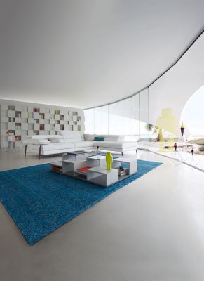 BOOKCASE - lacquered multi-niches pixl mood image