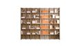 Modulares Bücherregal