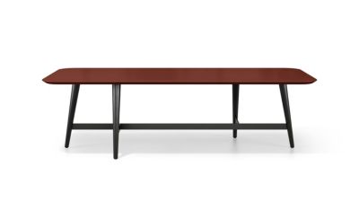 table basse rectangulaire - plateau mdf laqu&eacute; octet visuel produit