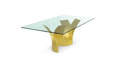 table de repas - feuille d'or image num&eacute;ro 2