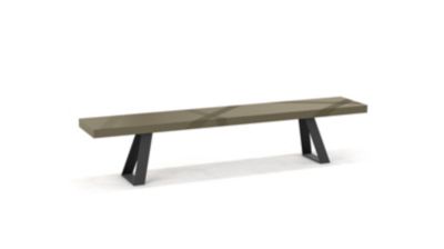 bench with shelf image number 0