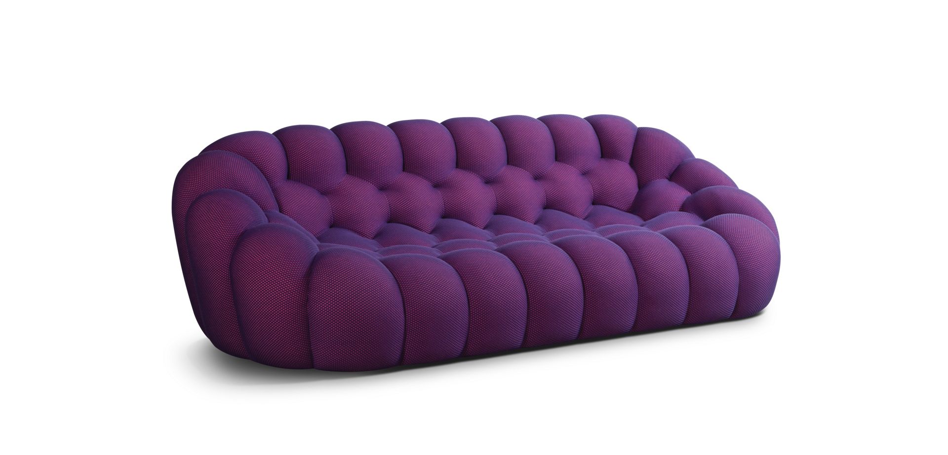 BUBBLE large 3-seat sofa - techno 3D | Roche Bobois
