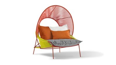 armchair with hood traveler outdoor product image
