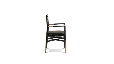 DINING ARMCHAIR - structure in two-toned ashwood image number 1