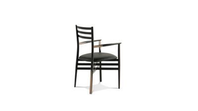 DINING ARMCHAIR - structure in two-toned ashwood image number 4
