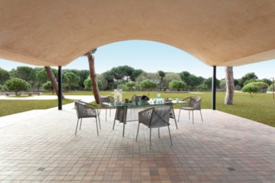 ROUND DINING TABLE - HARMONIE COLOREE  image number 0