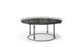 cocktail table - chrome - marquina marble thumb image number 01