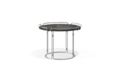 end table - chrome - marquina marble thumb image number 01