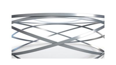 cocktail table - glossy chrome finish image number 7