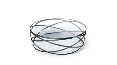 cocktail table - glossy chrome finish image number 11