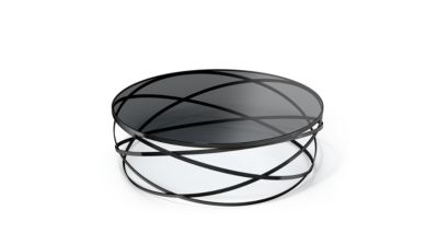 cocktail table - glossy chrome finish image number 13