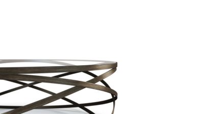 cocktail table - glossy chrome finish image number 20