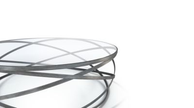 table basse - finition patine argent image num&eacute;ro 1