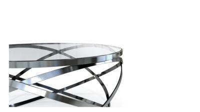 end table - black chrome finish image number 2
