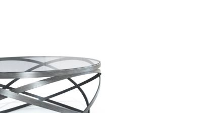 end table - silver patina finish image number 2