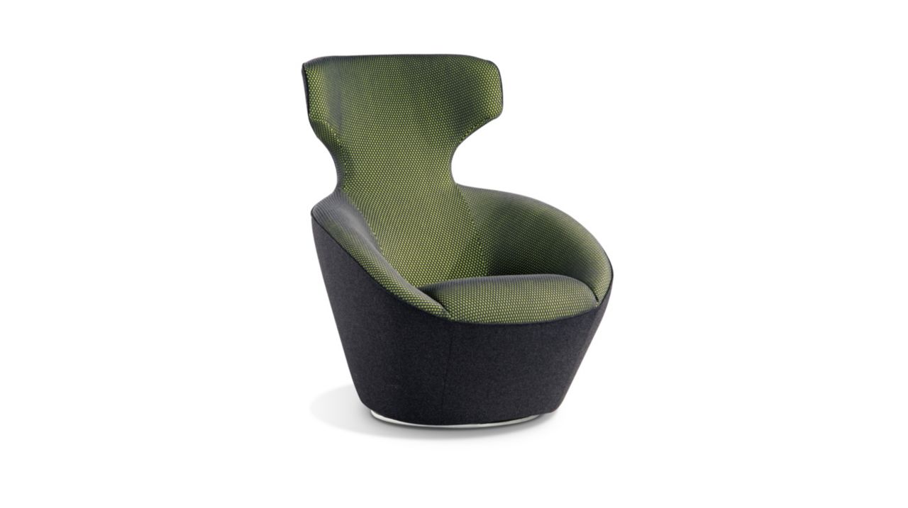 EDITO LOUNGE PIVOTING ARMCHAIR - Roche Bobois