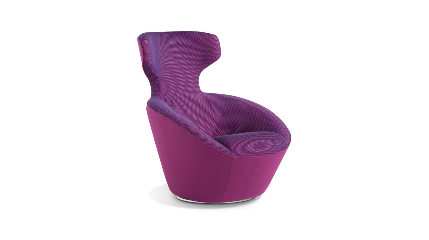 EDITO LOUNGE PIVOTING ARMCHAIR Roche Bobois