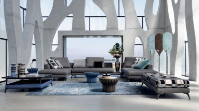 low ceramic occasional table AB  image number 1