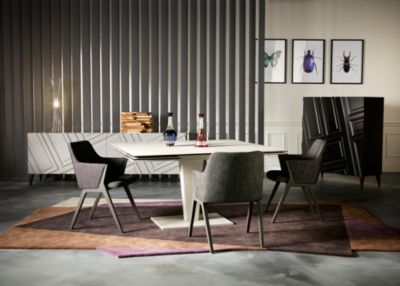 DINING ARMCHAIR - LACQUERED BEECH STRUCTURE image number 1