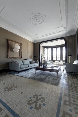 lampada d'appoggio bianca/nera numero dell'immagine 1