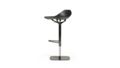 stool - lacquered shell, chrome-plated base thumb image number 01