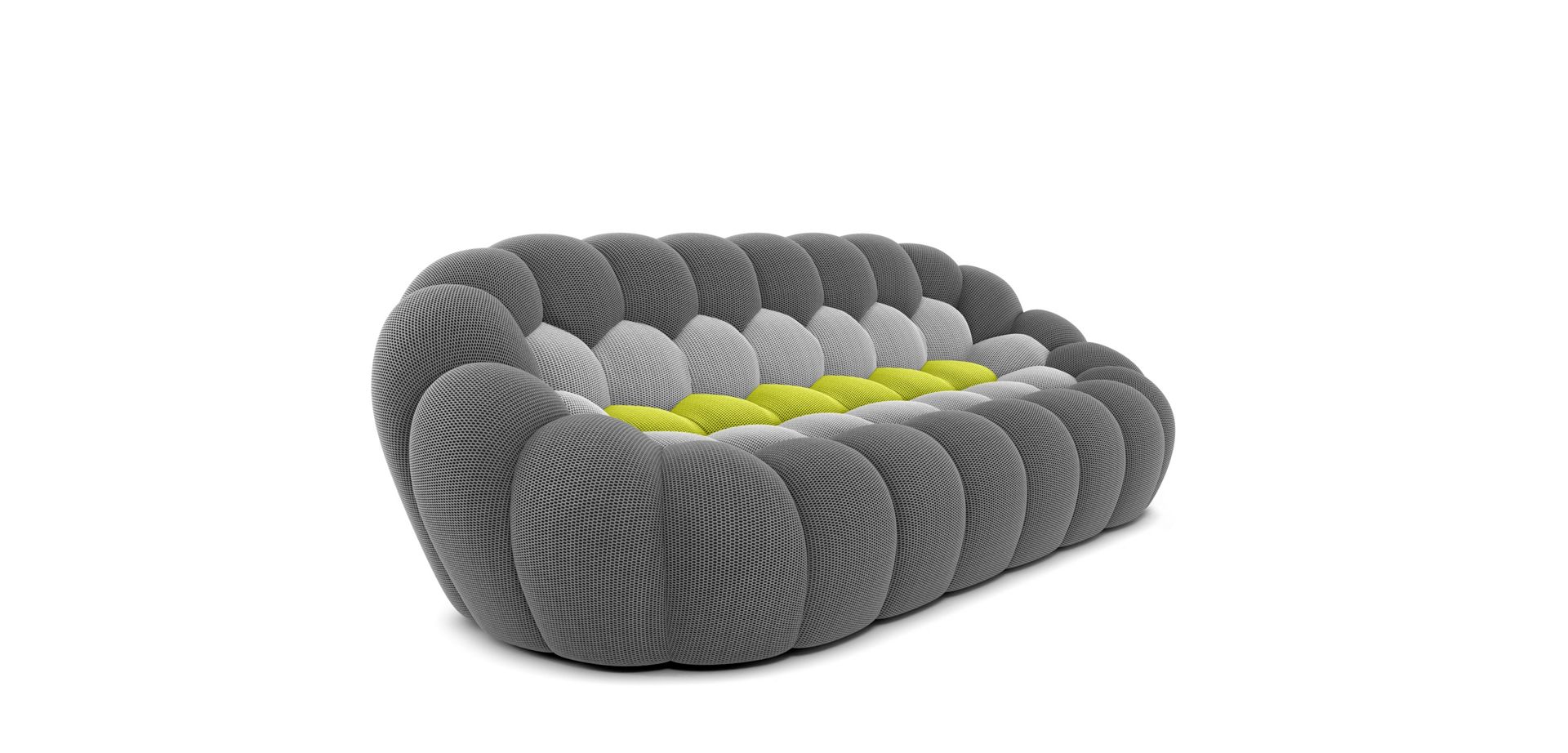 large 3-seat sofa - techno 3D image number 8