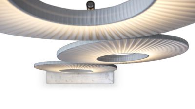 lampada da terra acciaio numero dell'immagine 4