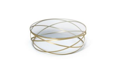 cocktail table - glossy chrome finish image number 21